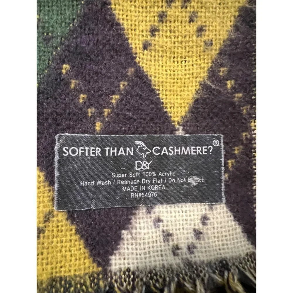 Softer Than Cashmere Arygle Scarf